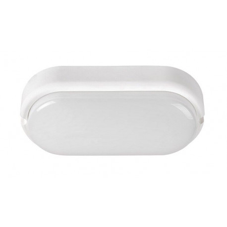 svietidlo Hort LED 15W 4000K oval na povrch biele IP54