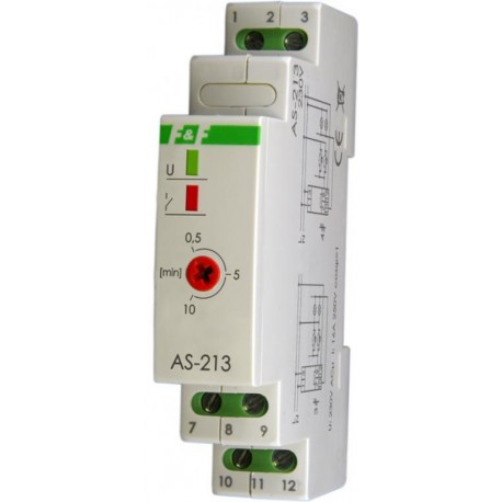 automat schodišťový AS213 250V/16A  (CRM-4)