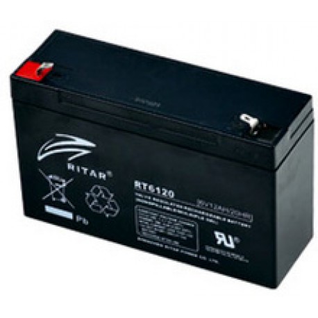 batéria ACCU 6V/12Ah  (151 x 50 x 94 mm)