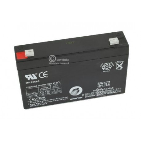 batéria ACCU 6V/7Ah (151x34x94)