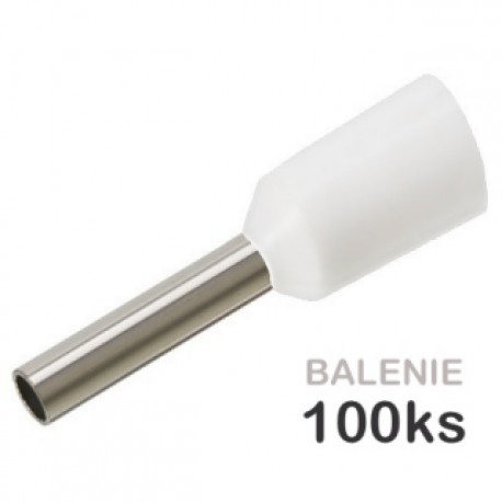 dutinka CU HI 0,75mm2 biela  (300658)