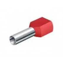 dutinka CU HI 2x1mm2 červená  E90i (2x1/8)