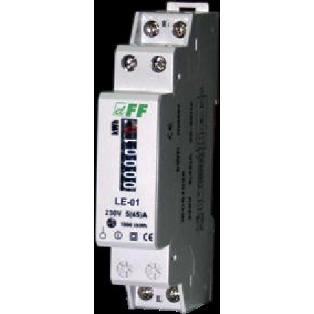 elektromer 1-fáz.45A LE-01-1M mech.