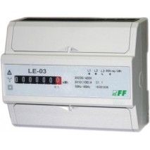 elektromer 3-fáz. 7MOD/100A mech (LE-03)