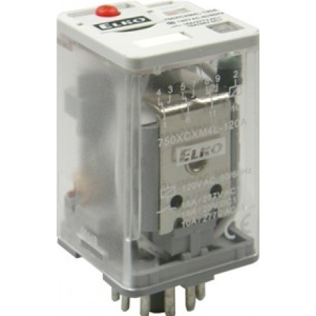 ELKO relé 750 (RP700) 3x10A 250V/AC 11pin    dopredaj