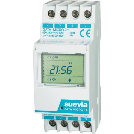 hodiny spínacie digit.DATA MICRO+ 16A 250V