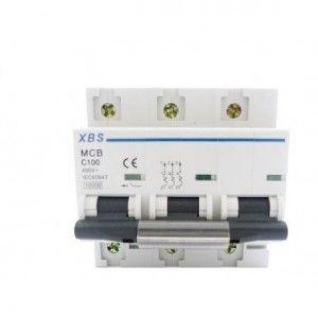istič 3-pólový XBS 100C/3  10kA
