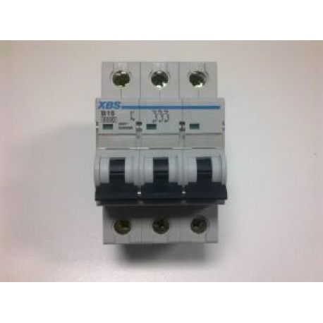 istič 3-pólový XBS 25C/3