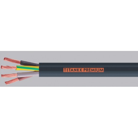 kábel gumený HO7RN - F 4 G 1,5 Titanex