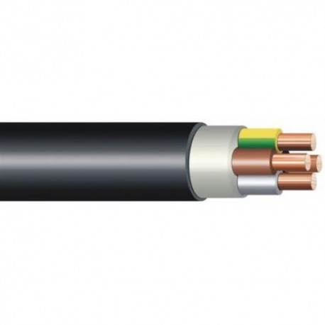 kábel medený CYKY-J 4 x 35