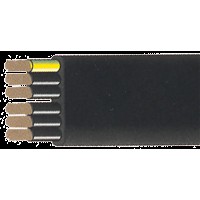 kábel výťahový H05VVH6-F 6G1 čierny