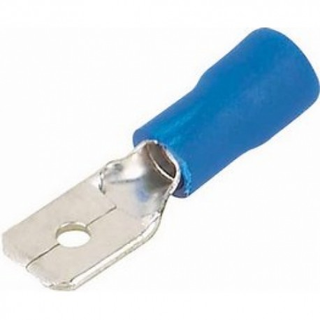 kolík izol. 6,35x0,8mm 1-2,5mm2 KCS6 modrý