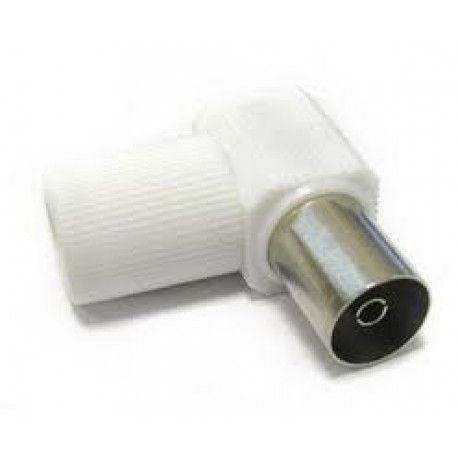 konektor TV uhlový GL 05010 - samica