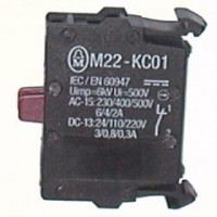 kontakt vypínací M22-KC01 do krabice+