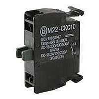 kontakt zapínací M22-CKC10 do krabice na pruž.svor