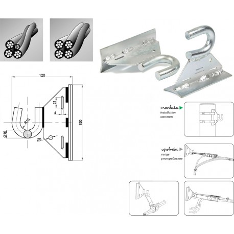 konzola s hákom SOT29 na Bandimex