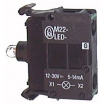 LED M22 - LED - G 12-30V zelená
