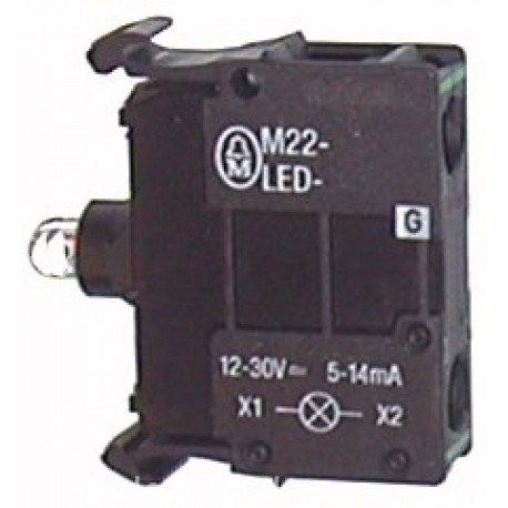 LED M22 - LED - G 12-30V zelená