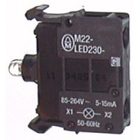 LED M22 - LED230 - G 230V zelená