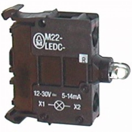 LED M22 - LEDC - R 12-30V červená do krabice