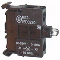 LED M22 - LEDC230 - G 230V zelená do krabice