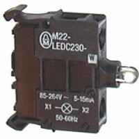 LED M22 - LEDC230 - W 230V biela do krabice