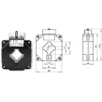menič MTP-N40 300/5A nasuvný ciach. 10VA 0,5S !!! UO