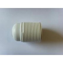 objímka plastová E27 190.7200GB vonk.závit biela