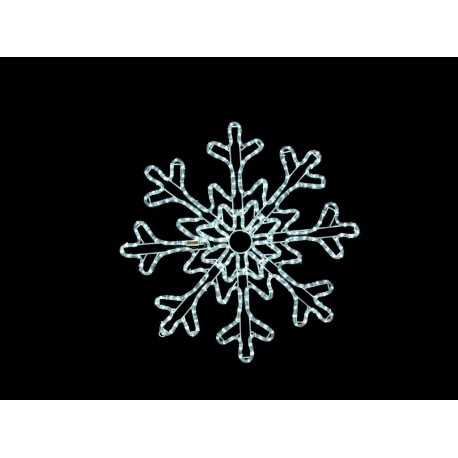 ozdoba VO-150403 LED snowflake (vločka jednofarebná) 73x73cm