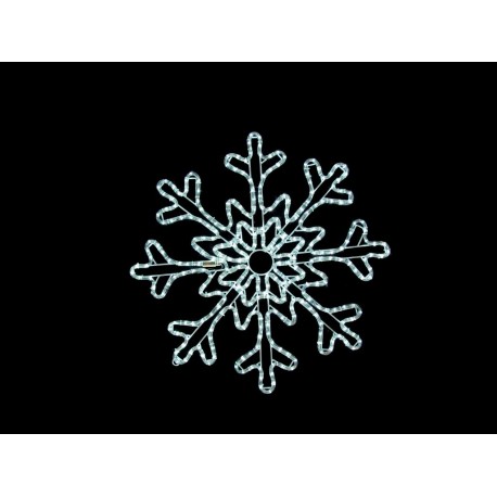 ozdoba VO-150403 LED snowflake (vločka jednofarebná) 73x73cm