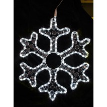 ozdoba VO-150410 LED diam.snowflake (vločka s diam. dekor.) priemer 62cm