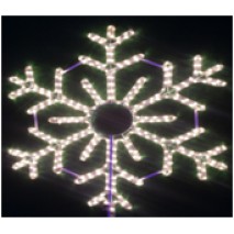 ozdoba VO-LED snowflake (vločka jednofarebná) 72x72cm !!!18DS023CW!!!