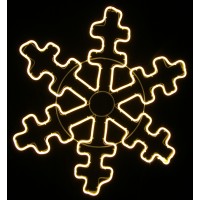 ozdoba VO-NEON LED snowflake (vločka 1-far WW) 80x72cm (18NH21WW)