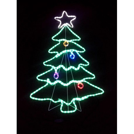 ozdoba VO-TREE002 LED christmas tree (stromček) aj samostojací 115x70cm