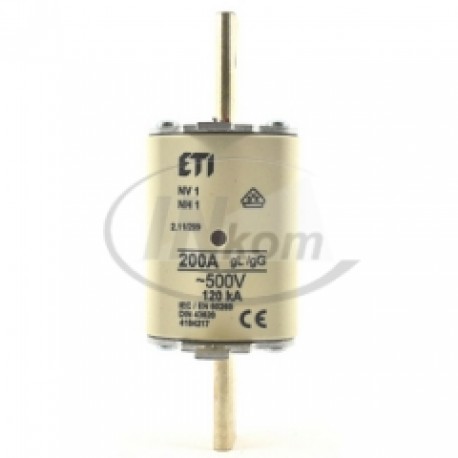 poistka nožová NH1 C 500V gL-gG 80A
