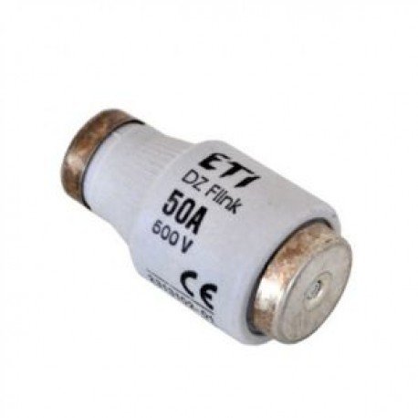 poistka - patróna D III - 50 A (E33) slimák-pomalá