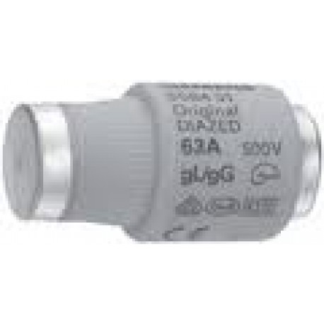 poistka - patróna D III - 63 A (E33) slimák-pomalá