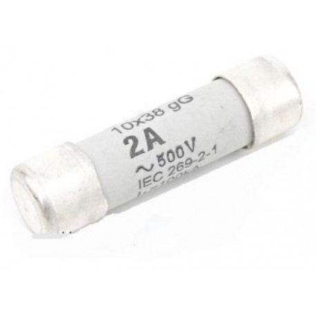 poistka valcová CH10 500V gG  2A (fuse10x38)