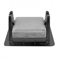 PV 21d svorka beton/plast (zamok 2x) (v=66mm)