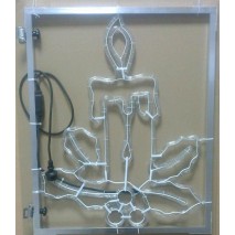 rám na ozdobu VO UNI ALU+2xH021+2xmatica