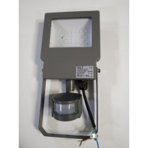 reflektor GLT-LED-20W/NW/5000K/SMD PROFI IP65 sivý  PIR