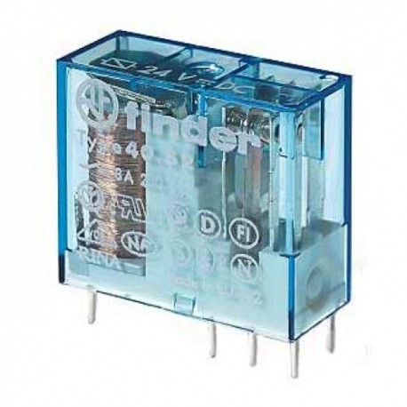 relé FINDER 40.52.9024 8A/2P 24V/DC