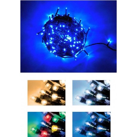 reťaz ext.LED200 22m 22/14/LED teplá biela+trafo s programátorom spáj.