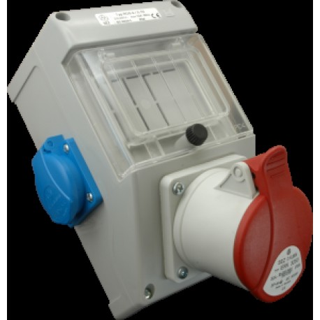 rozvodnica ROS4/X-10 1x32A/5K, 2x16A/250V (mož.istenie)