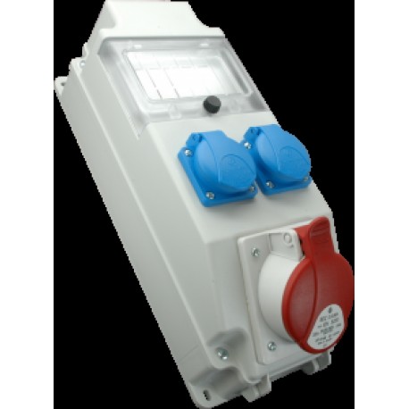 rozvodnica ROS5-6/X-10 1x32A/5K, 2x16A/250V (mož.istenia 6-mod)