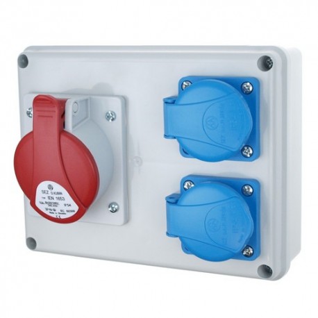 rozvodnica ROSP 1631 1x16A/5K+2x250V  IP54