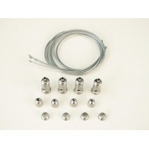 sada závesná pre LED panel (4xlanko+skrutky)