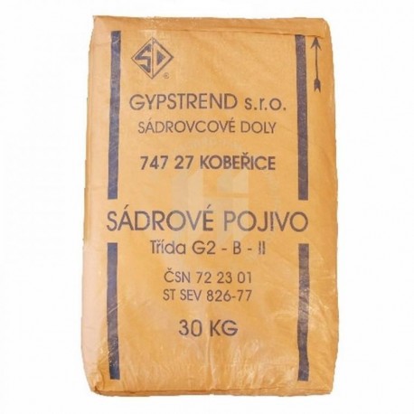 sadra štukatérska 30 kg balenie