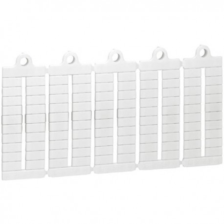 štítok označovací 5mm čistý k rad. svorkám