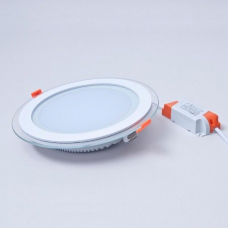 svietidlo downlight LED BLR-160x12 12W NW biele-KRUH+driver SKLO